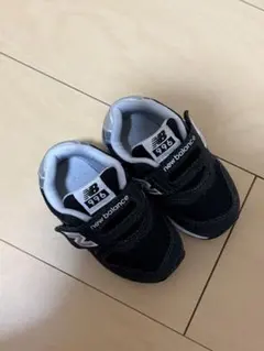 New Balance 996 ベビーシューズ ブラック/グレー