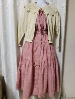 ピンクハウス　ワンピース・Shine morn　カーディガン