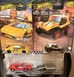 ホットウィール ミニカーセット 4台お買い得