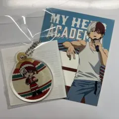 僕のヒーローアカデミア　轟焦凍　キーホルダー・ネームシール2点セット