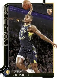 【1117】PACERS KAM JONES PACERS RC Topps