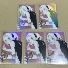 NARUTO ホロクリアカード　春野サクラ　5枚セット