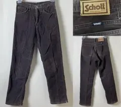 USA製 90s ビンテージ Schott ショット コーデュロイ パンツ 29のサムネイル