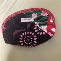 ハワイアン キルト 花柄キルティングポーチ ハワイアンキルト