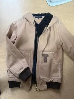 TOMMY フリース内側 フード付きジャンパー S