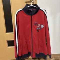 TOMMY HILFIGER ジップアップジャケット ワッペン XLのサムネイル