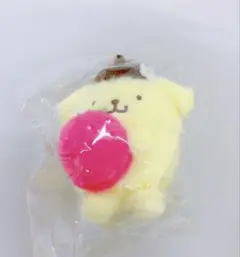 サンリオ ポムポムプリン フレッシュいちご マスコット むにゅぐるみ