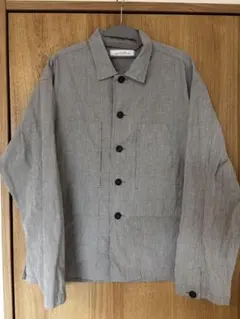 GREEN LABEL RELAXING 長袖シャツ グレー