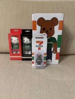 BE@RBRICK 7-11ベアブリック400%&ハローキティ3点セット - メルカリ