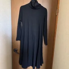 タートルネックワンピース美品