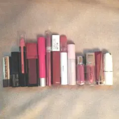 口紅　リップグロス　ティント　ほぼ未使用　リップケアまとめ売り