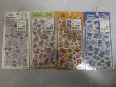 【国内正規品】ディズニー プチドロップステッカー プチドロ 4種セット