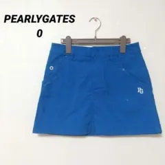 パーリーゲイツ　ゴルフウェア　レディース　ショートパンツ　短パン　ブルー　S
