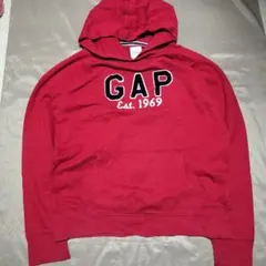 00' GAP（ギャップ）プルオーバーパーカー デカロゴ XL y2k