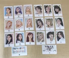 ❶ TWICE フォトカードセット 2種 まとめ売り