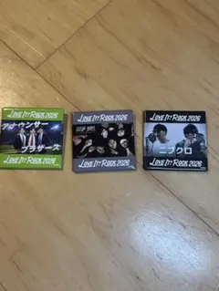 ラヴィット！ LOVE IT! ROCK 2026 缶バッジ 3種セット