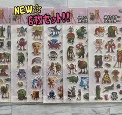 新柄☆ イタリアンブレインロットシール　AIモンスターシールぷくぷくシール