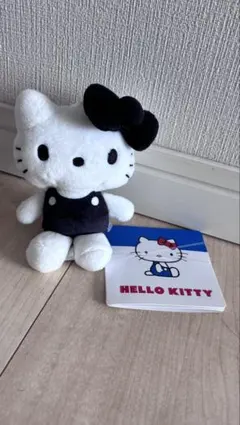 ハローキティ　マスコット　カラフルver. 黒