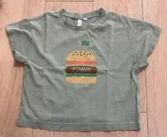 Samansa Mos2 ハンバーガーTシャツ 95cmのサムネイル