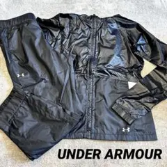 【新品未使用】アンダーアーマーウィンドブレーカージャージ上下セットSMサイズ