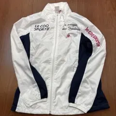 LE COQ SPORTIF ジャケット ホワイト/ネイビー