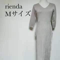 rienda ニットワンピース Mサイズ【143a】