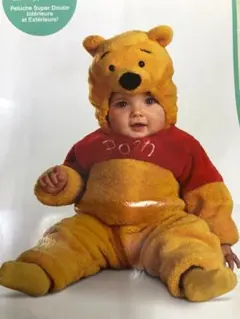 プーさん 着ぐるみ 6-12M（3ヶ月〜1歳） ハロウィン コスプレ