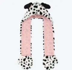 ディズニー　101匹わんちゃん　マフラーキャップ　ファンキャップ