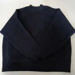 Coen オーバーサイズ長袖セーター 黒 L