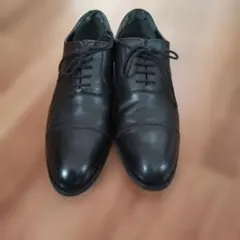 黒 ドレスシューズ レースアップ