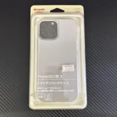 iPhone 13ProMax 2021秋 大 トライタン ハードケース　クリアのサムネイル