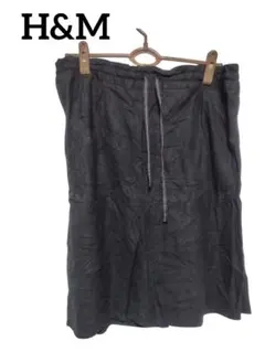 美品☆H&M ブラック タイトスカート US 12　ゴム