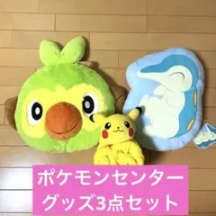 ポケモンセンターグッズ3点セット