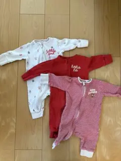 next ロンパース3点セット　70