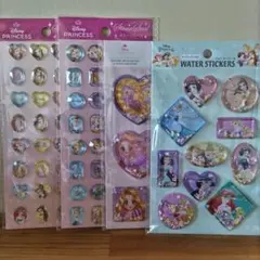 【正規品】Disney プリンセス　 ストーンシール　ウォーターシール