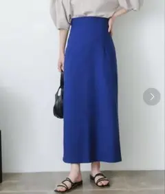 SENSE OF PLACE　ストレッチサスツキハイウエストスカート　tallのサムネイル