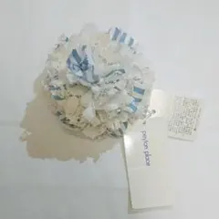 値下！☆ストライプコサージュ☆peytonplace☆箱つき新品のサムネイル