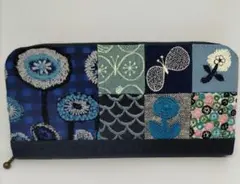 ミナペルホネン☆ハンドメイド長財布♪