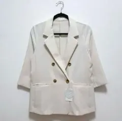 【値下げ不可】新品 Honeys ８分袖 テーラードジャケット アウター コート