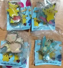 ポケットモンスター メタルキーホルダー 4個セット
