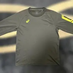アシックス ロンT L ダークグレー