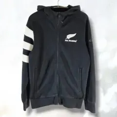 アディダス ALL BLACKS パーカー フーディー ジップ M 5729