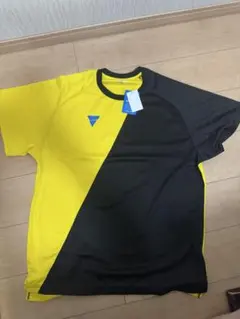 VICTAS V-TS908 卓球ウェア 3XL イエロー/ブラック