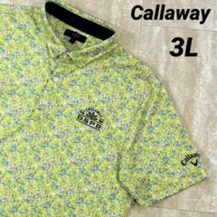 キャロウェイ ゴルフポロシャツ 大きいサイズ３Ｌ 大きいサイズ Callaway(キャロウェイ) ゴルフ ストレッチ半袖