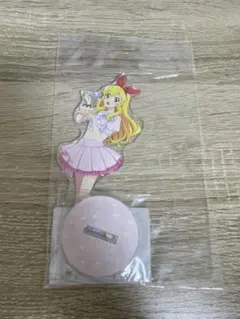 【新品未開封】アイカツ　アクリルスタンド　キーホルダー　5th 星宮いちご アイカツ 星宮いちご 5周年 10周年 アクリルスタンド 5点セット