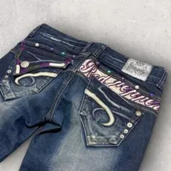 Red Pepper レッドペッパー ジーンズ ビジュー インディゴ26