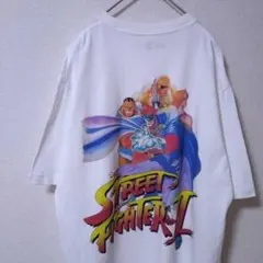 当時物 GUNZE ストリートファイターII TシャツM-L - メルカリ