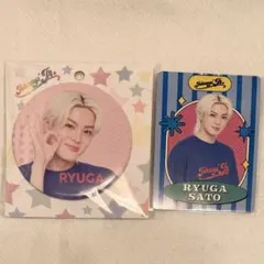 佐藤龍我 缶バッジ プロフィールカード