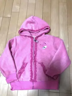 メゾピアノ　フリースパーカー　120㎝