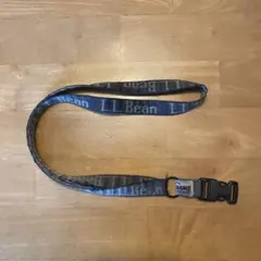 L.L.Bean ナイロンストラップ 黒　色褪せ
